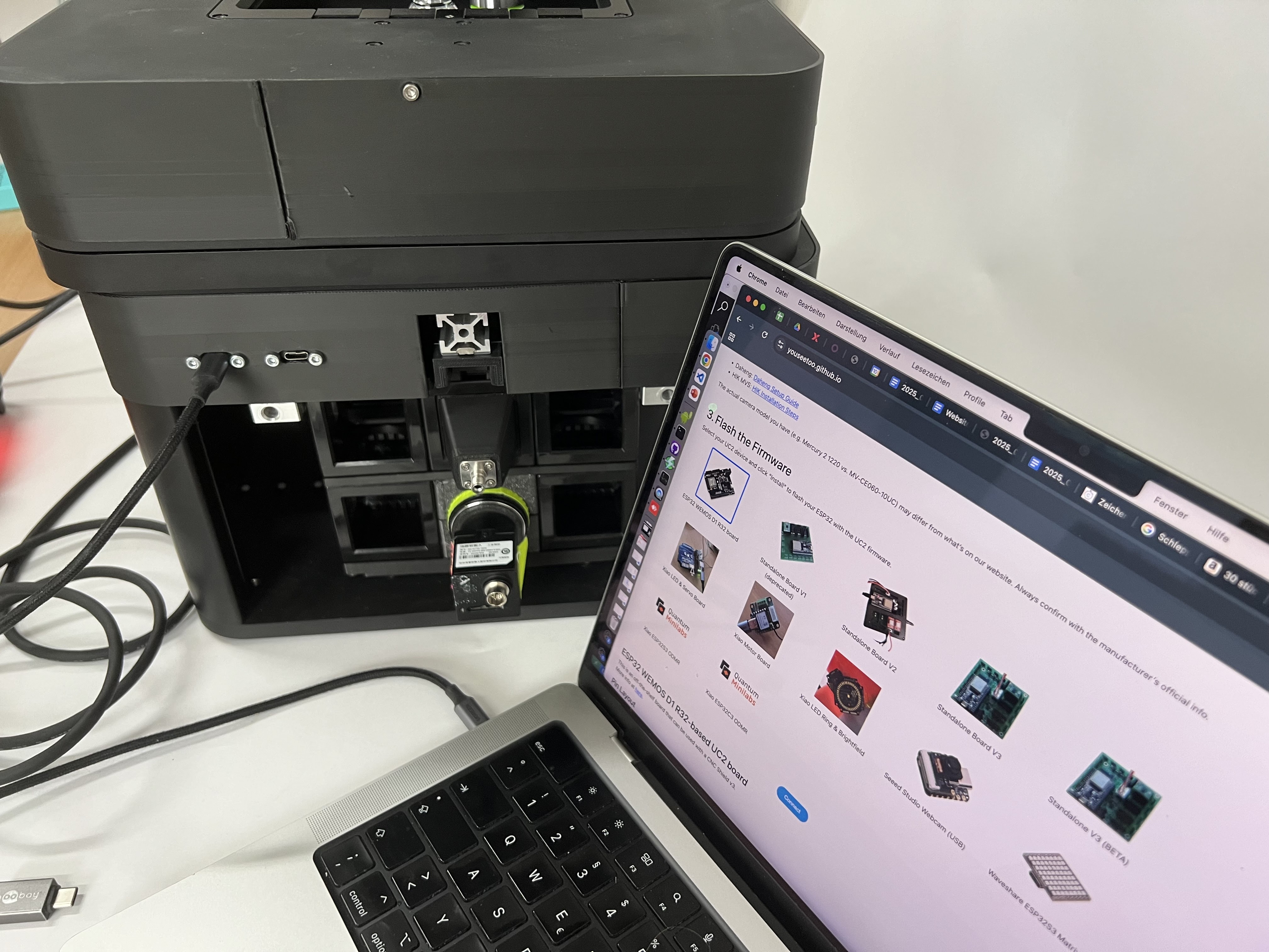 Maintenance and Troubleshooting | openUC2 Docs