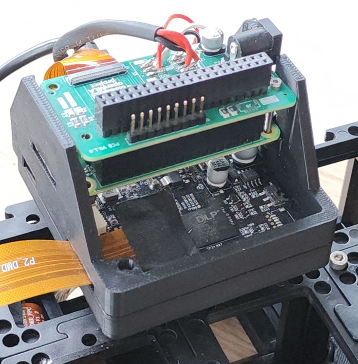 Raspberry Pi Controls DMD